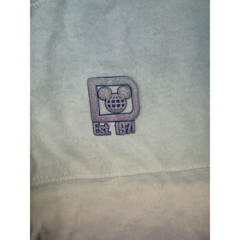 Disney Parks Spirit Jersey Kids Size Medium (7/8) Pastel Gradient Long Sleeve